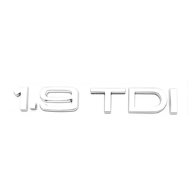 Logo TDI pour coffre Audi et Volkswagen