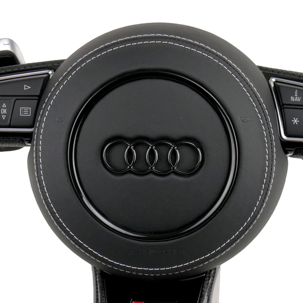 Couvercle cache airbag de volant compatible Audi A4 A5 B8 2008-2016