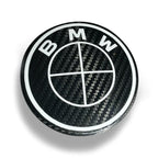 Logo emblème BMW finition carbone capot et coffre