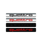 Logo emblème Quattro adhésif pour carrosserie Audi