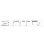 Logo TDI pour coffre Audi et Volkswagen