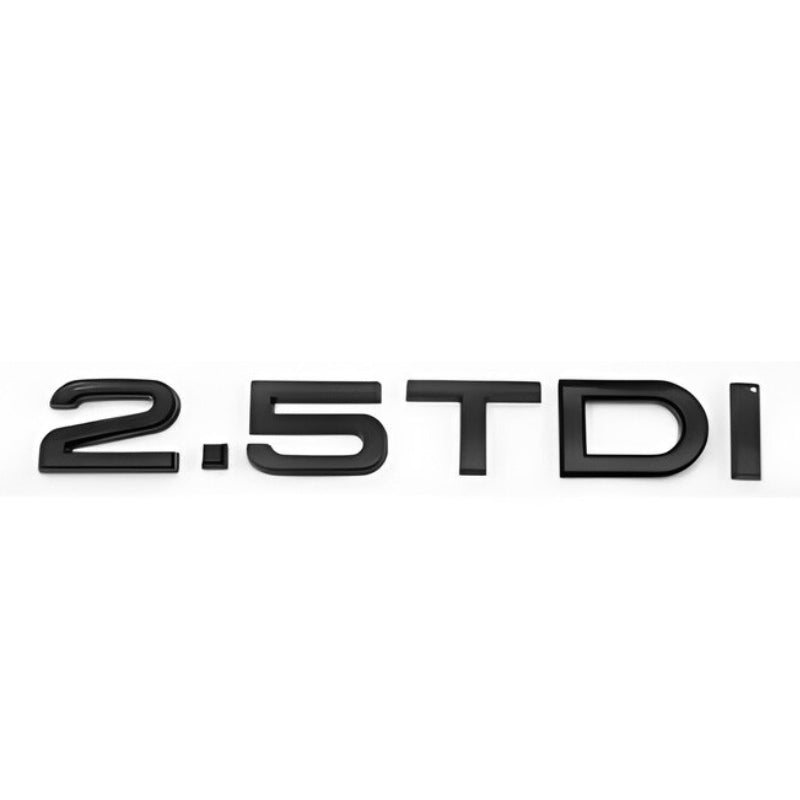 Logo TDI pour coffre Audi et Volkswagen