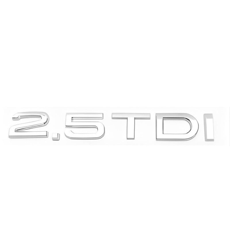 Logo TDI pour coffre Audi et Volkswagen