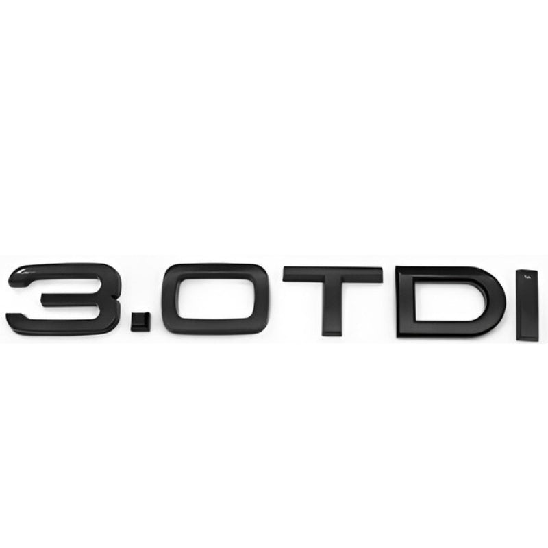 Logo TDI pour coffre Audi et Volkswagen