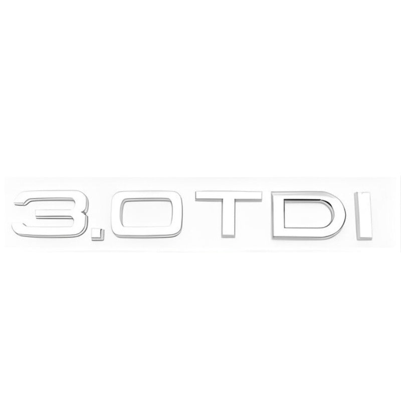 Logo TDI pour coffre Audi et Volkswagen