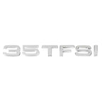 Logo monogramme TFSI / TSI adhésif compatible Audi et VW