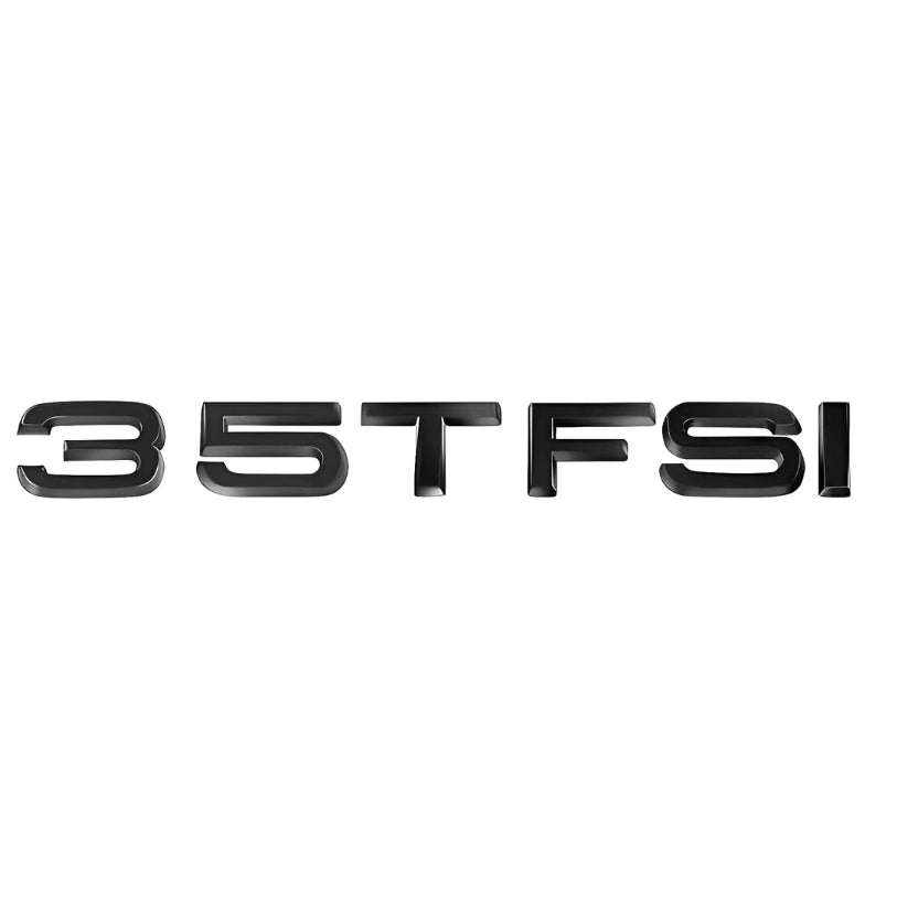 Logo monogramme TFSI / TSI adhésif compatible Audi et VW