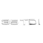 Logo TDI pour coffre Audi et Volkswagen