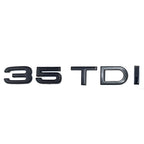 Logo TDI pour coffre Audi et Volkswagen