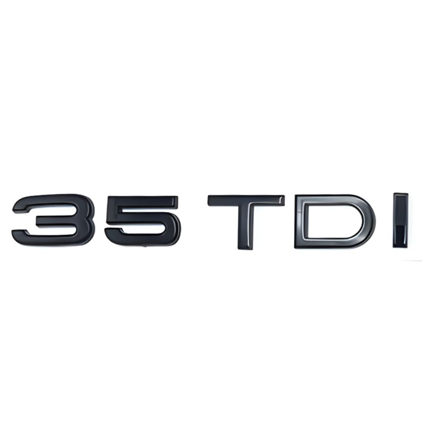 Logo TDI pour coffre Audi et Volkswagen
