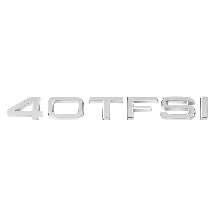 Logo monogramme TFSI / TSI adhésif compatible Audi et VW