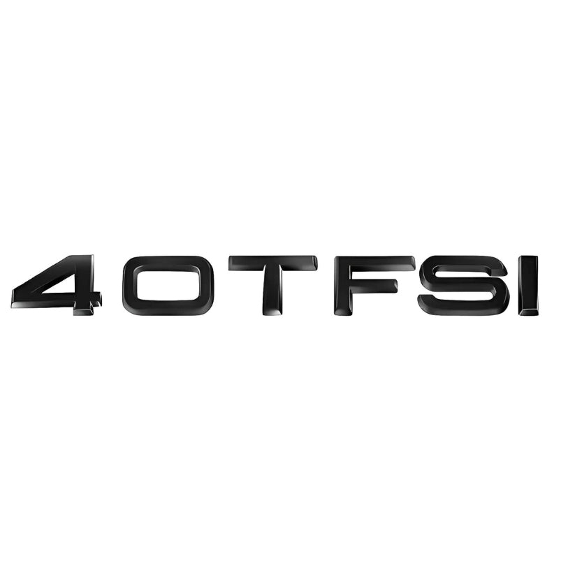 Logo monogramme TFSI / TSI adhésif compatible Audi et VW