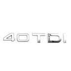 Logo TDI pour coffre Audi et Volkswagen