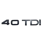 Logo TDI pour coffre Audi et Volkswagen