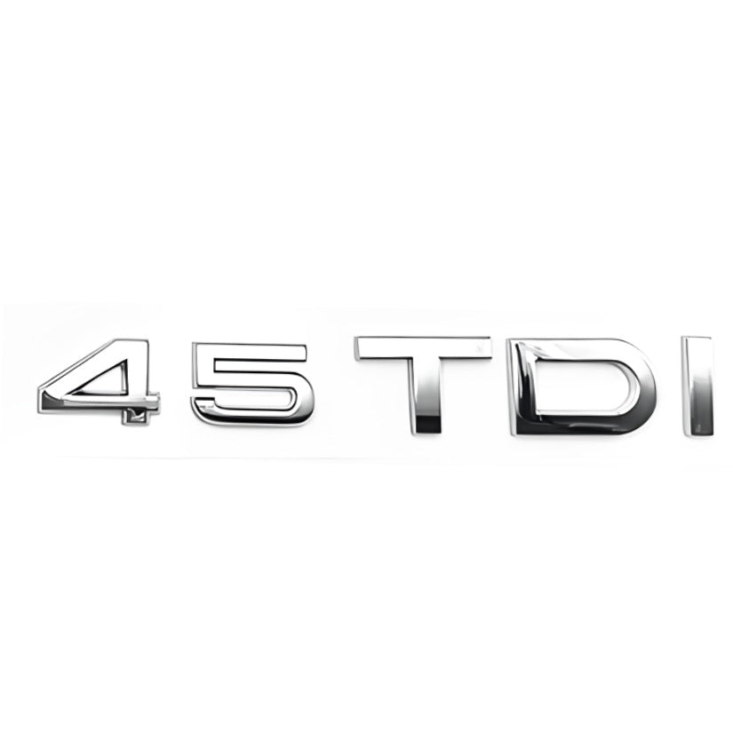 Logo TDI pour coffre Audi et Volkswagen