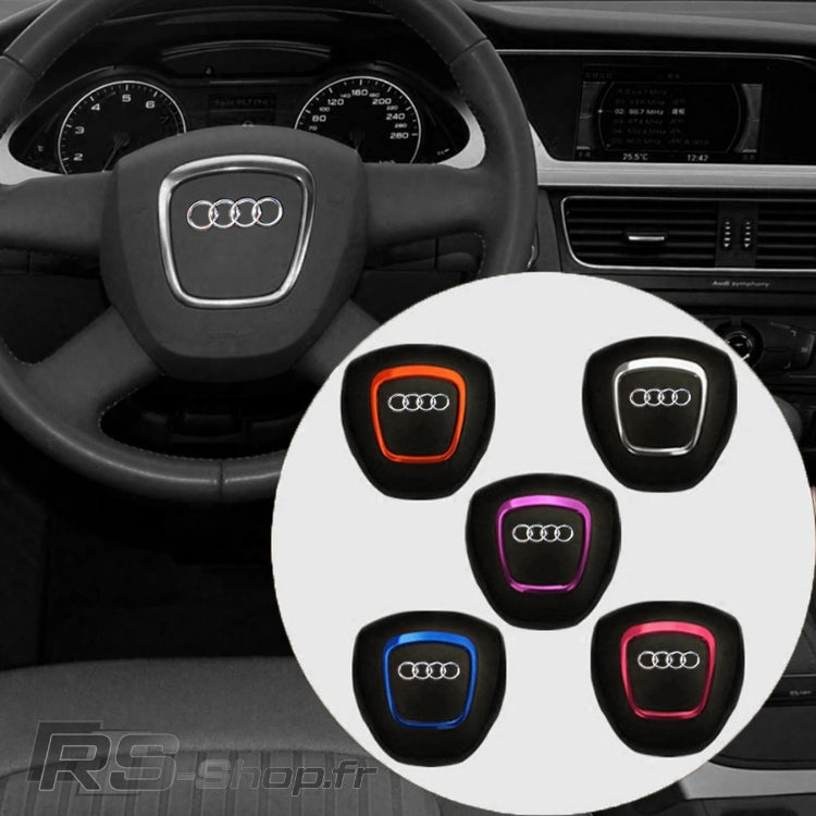 Décoration de Centre de Volant compatible Audi A4 B7 S-Line