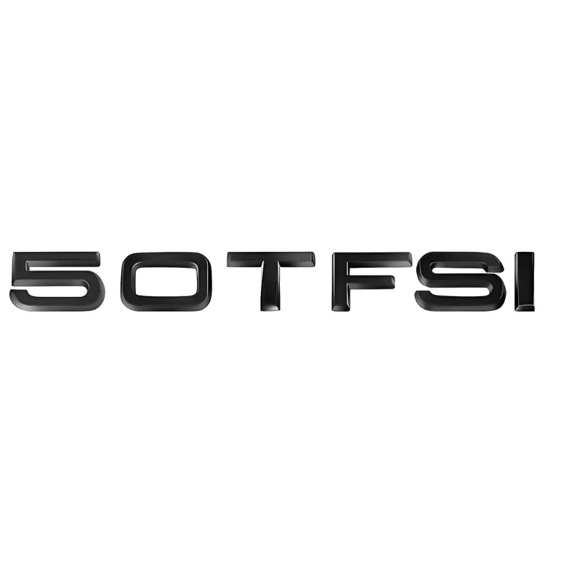 Logo monogramme TFSI / TSI adhésif compatible Audi et VW