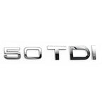Logo TDI pour coffre Audi et Volkswagen