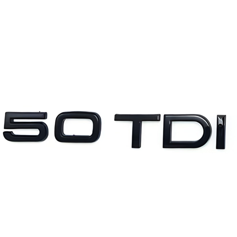 Logo TDI pour coffre Audi et Volkswagen