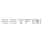 Logo monogramme TFSI / TSI adhésif compatible Audi et VW