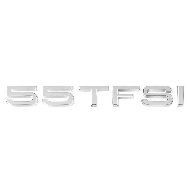 Logo monogramme TFSI / TSI adhésif compatible Audi et VW