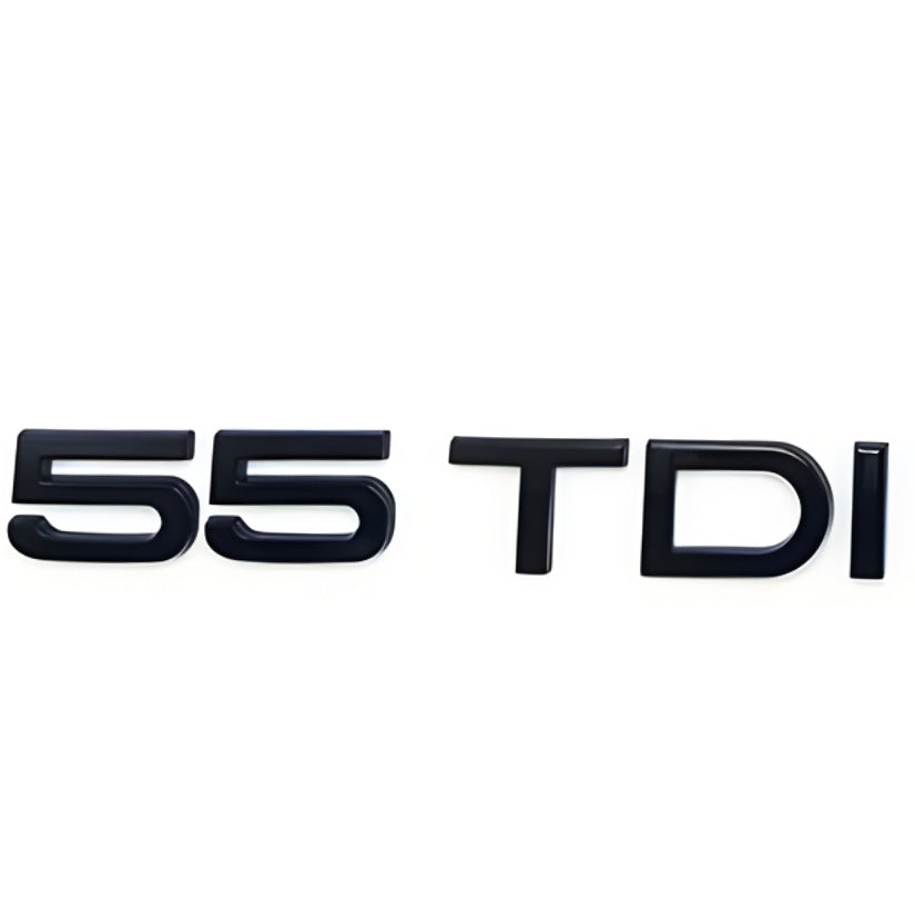 Logo TDI pour coffre Audi et Volkswagen