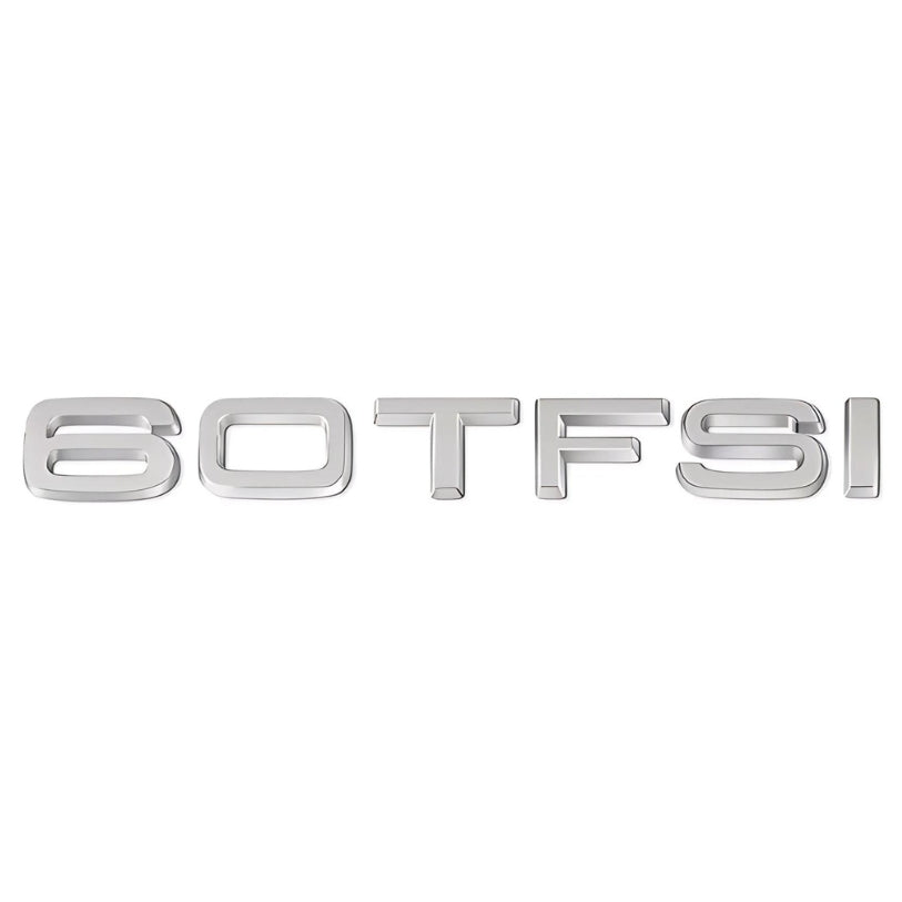 Logo monogramme TFSI / TSI adhésif compatible Audi et VW