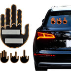 Signal LED main interactive pour vitre arrière - Gadget voiture