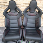 Sièges baquets sport en cuir véritable pour Audi S3 S4 RS3 RS4