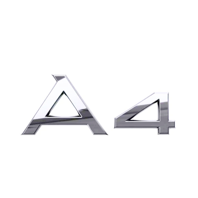Logo Audi A1 A3 A4 A5 A6 Q5 Q7