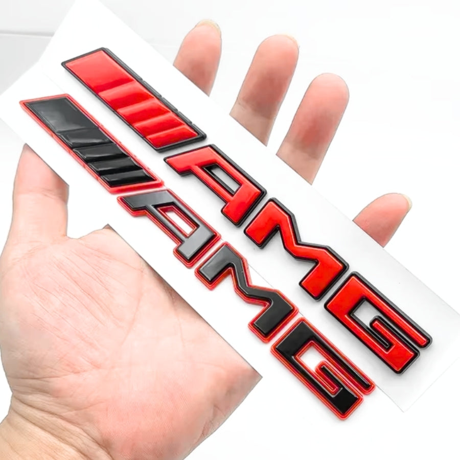 Logo arrière AMG pour coffre Mercedes