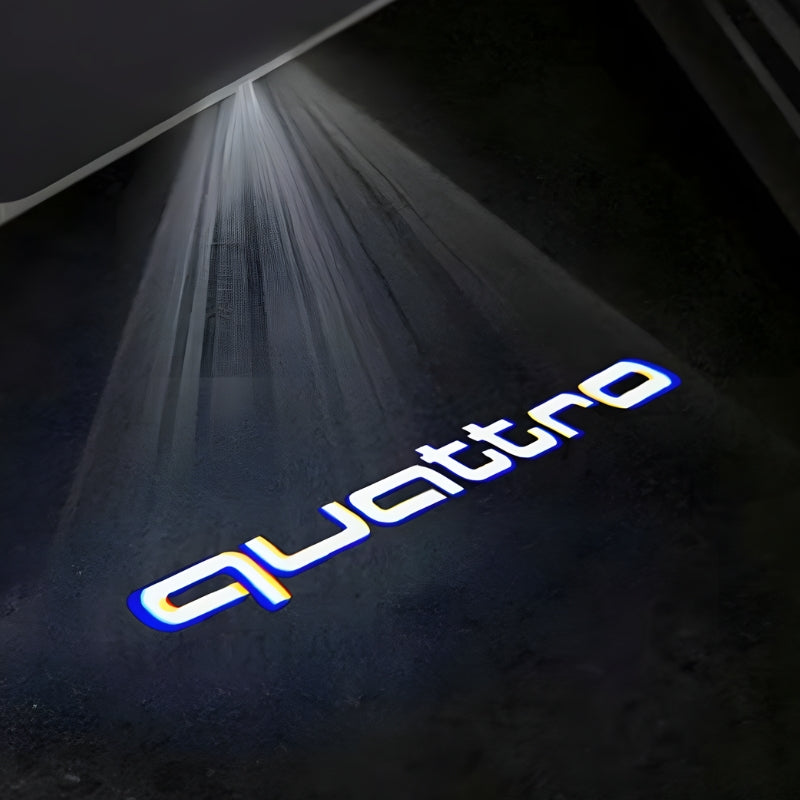 Projecteur LED de porte logo anneaux Audi