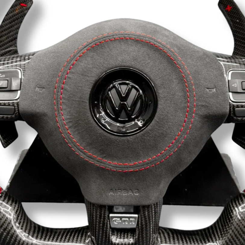 Capuchon cache airbag pour volant Volkswagen Golf VI MK6