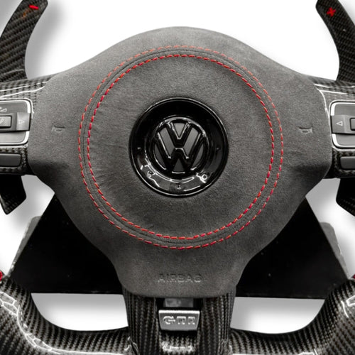 Capuchon cache airbag pour volant Volkswagen Golf VI MK6