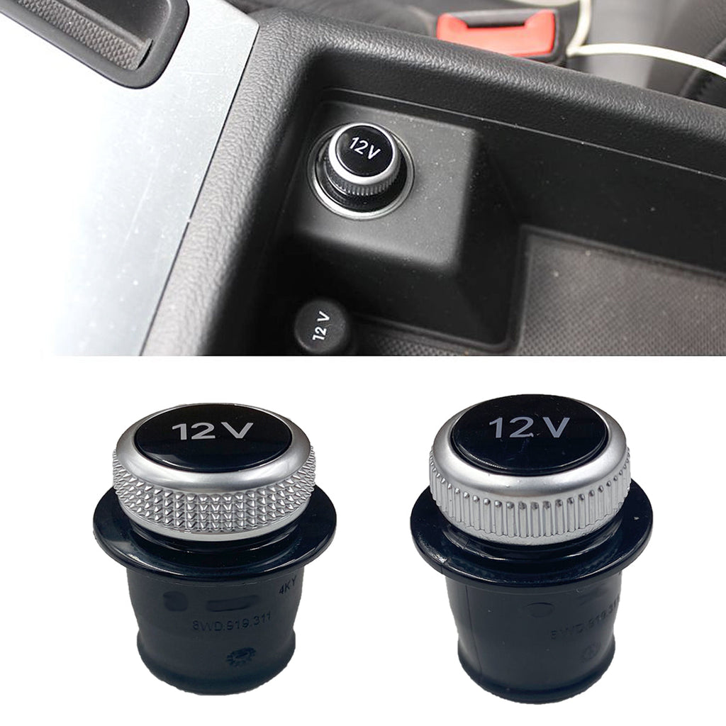 Bouchon décoratif pour prise allume-cigare 12V style Audi S-line