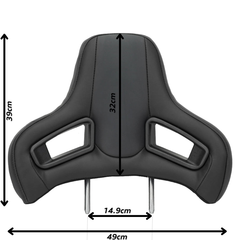 Coussin de Maintien Appui-Tête pour Sièges Baquet Sport