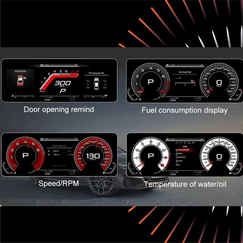 Compteur digital Virtual Cockpit pour Audi Q7 4L - Modernisation