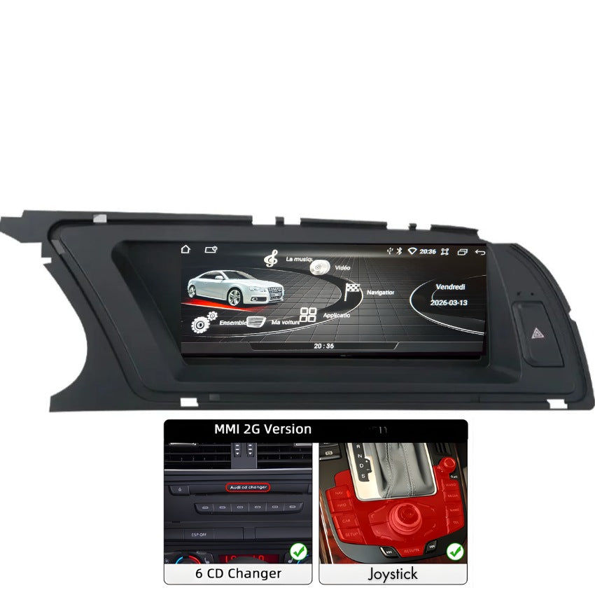 Interface écran CarPlay pour Audi A4 A5 B8 et Audi Q5 8R