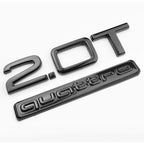 Logo motorisation Audi 2.0T 3.0T V6T V8T V10