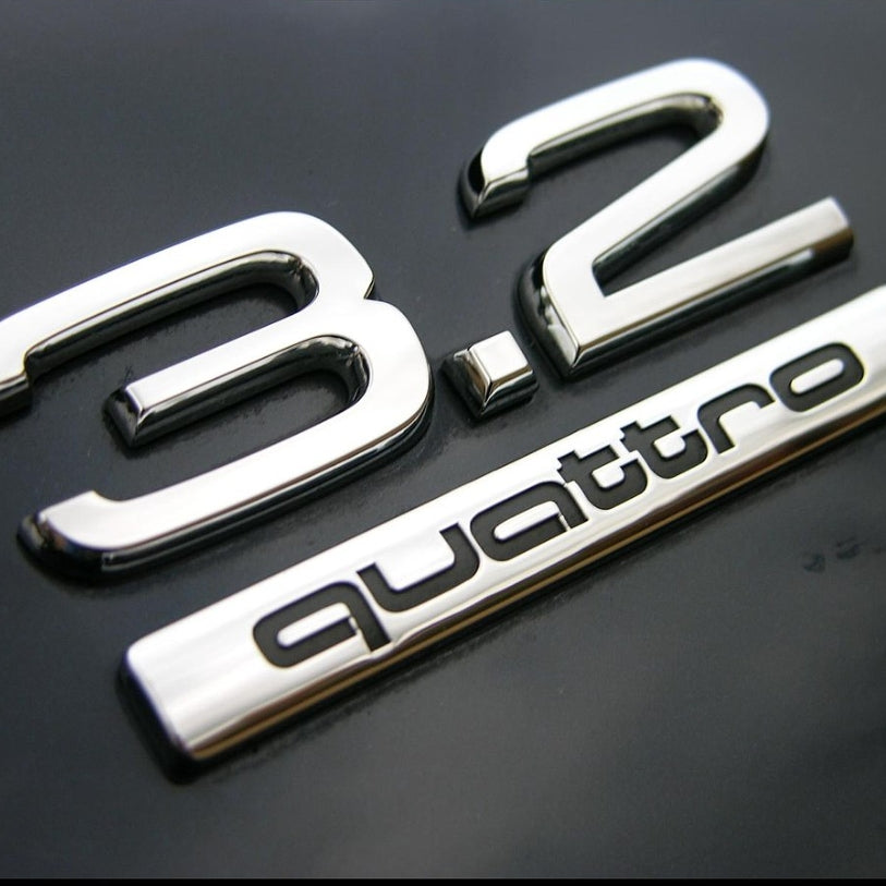 Logo motorisation Audi 2.0T 3.0T V6T V8T V10