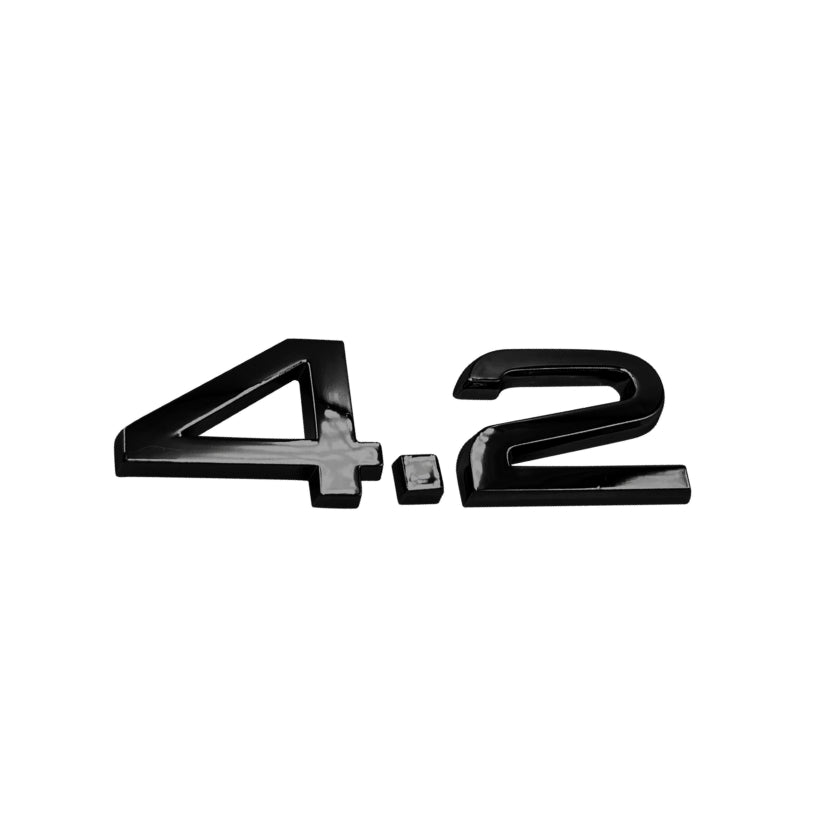 Logo motorisation Audi 2.0T 3.0T V6T V8T V10