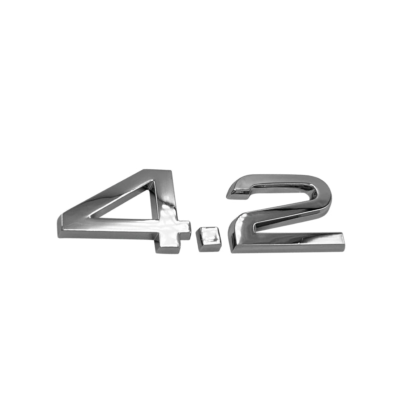 Logo motorisation Audi 2.0T 3.0T V6T V8T V10