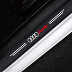 Protections de seuil de porte adhésives logo Audi S-line