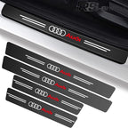Protections de seuil de porte adhésives logo Audi S-line