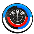 Logo emblème BMW finition carbone capot et coffre
