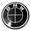 Logo emblème BMW finition carbone capot et coffre