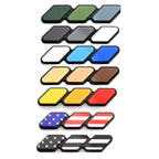 Emblème Badge Tricolore pour Calandre Avant - Accessoire Universel