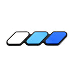 Emblème Badge Tricolore pour Calandre Avant - Accessoire Universel