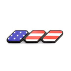 Emblème Badge Tricolore pour Calandre Avant - Accessoire Universel