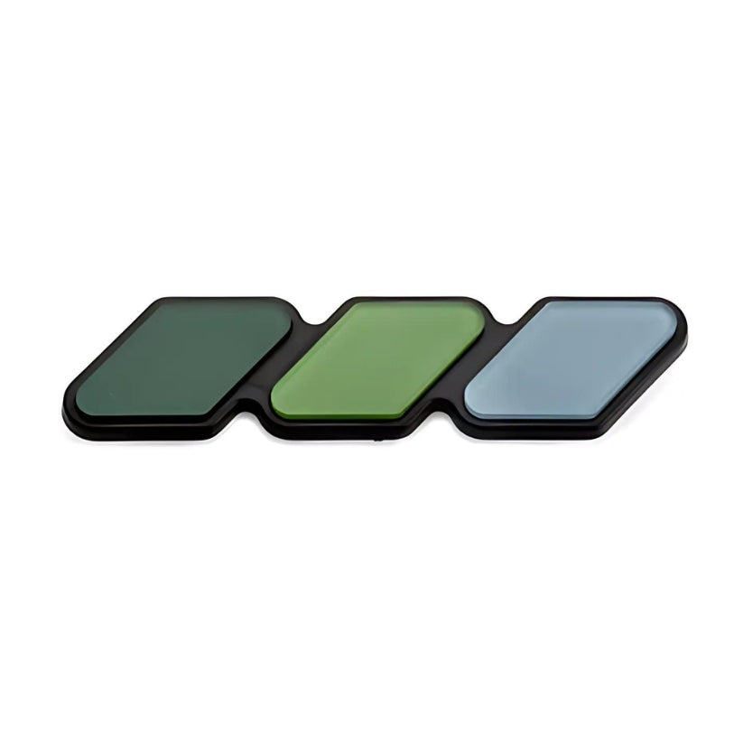 Emblème Badge Tricolore pour Calandre Avant - Accessoire Universel